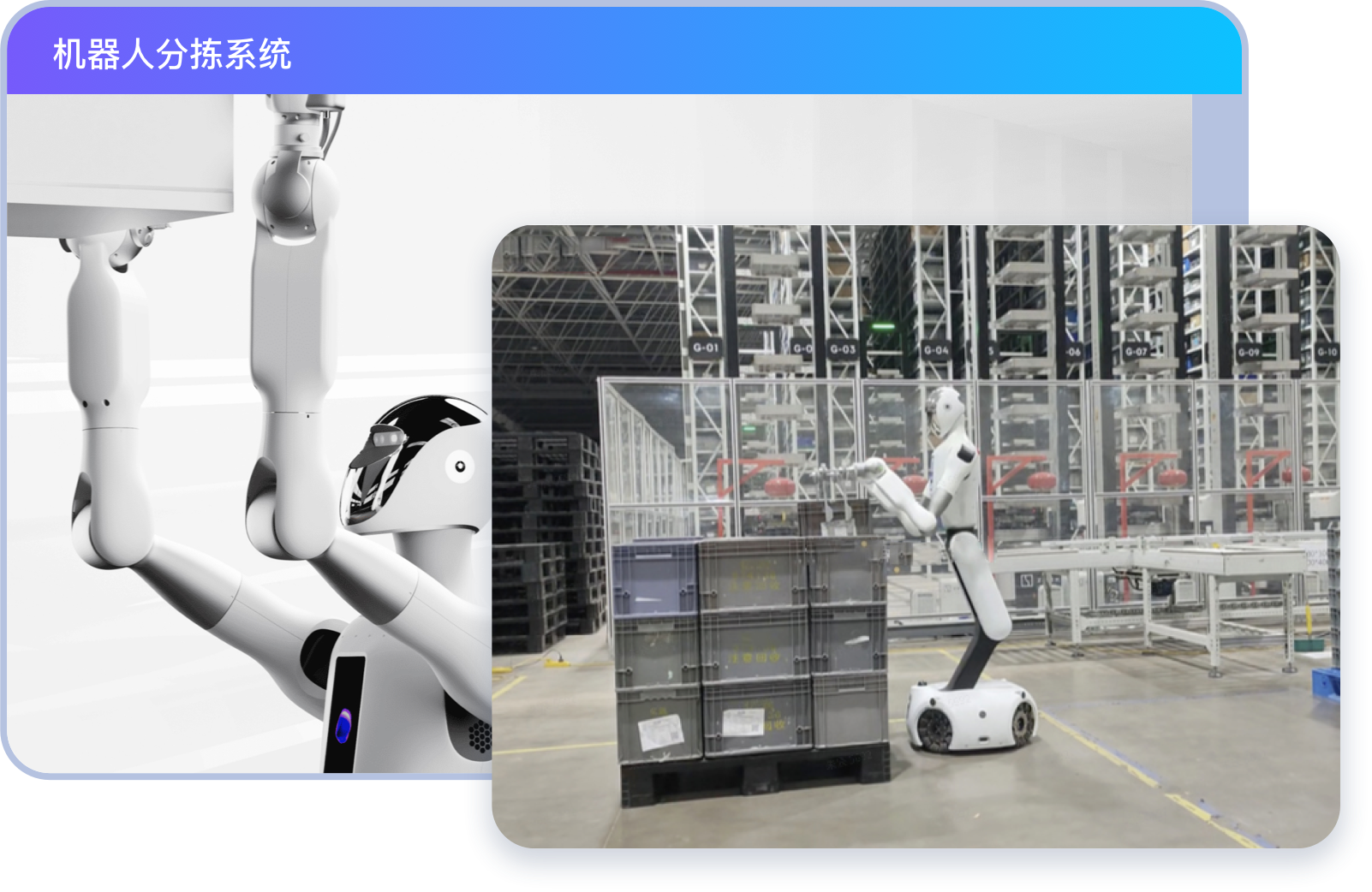 具身机器人+分拣系统